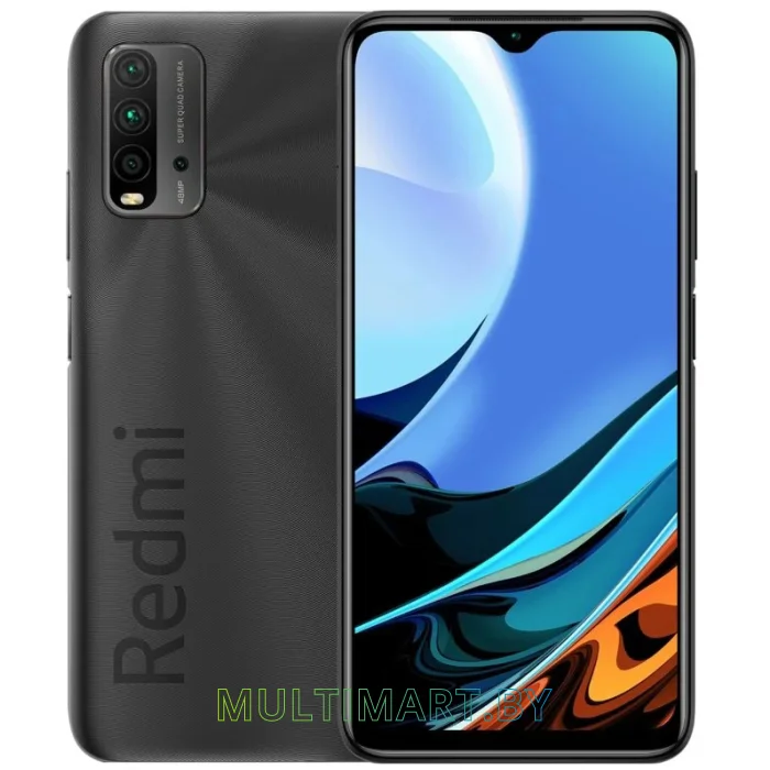 Смартфон Xiaomi Redmi 9T 4GB/64GB без NFC (Carbon Grey)